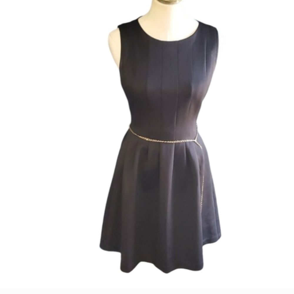 Vince camuto women's black Whimsigoth Fairy Grunch skater dress size 4 - Picture 4 of 17